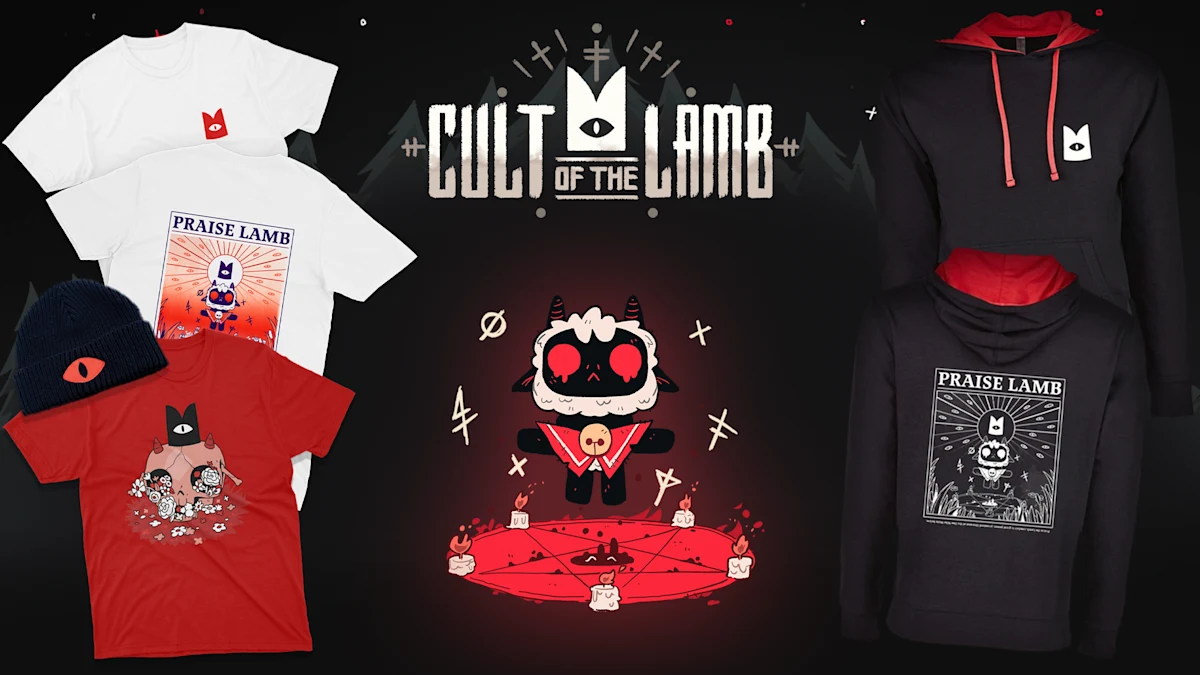 Pre-Order Cult of the Lamb Merch!!