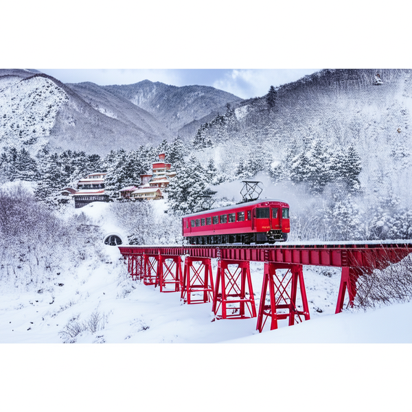 JR只見線で巡る福島奥会津の雪景色絶景旅：撮影スポットと癒やしの温泉宿