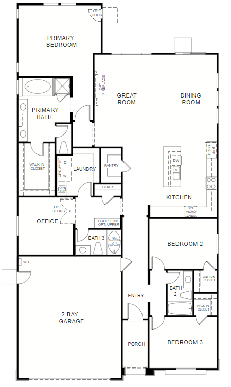 Plan 3C Model | Lot 72 in Serrano Lake by Woodside Homes