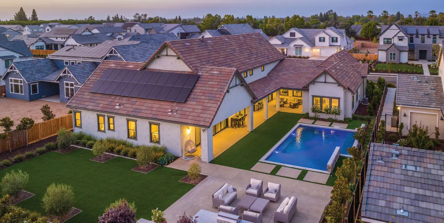 1440x724 Ashdene-Lot-1065 Pool-Twilight