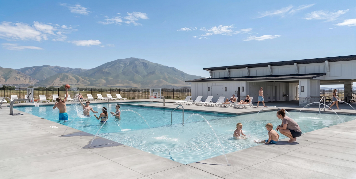 Harmony Place Pool Rendering 1
