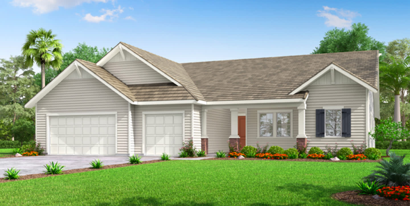 The Foxfield in Ivy Gate Series at Farmstead by Woodside Homes