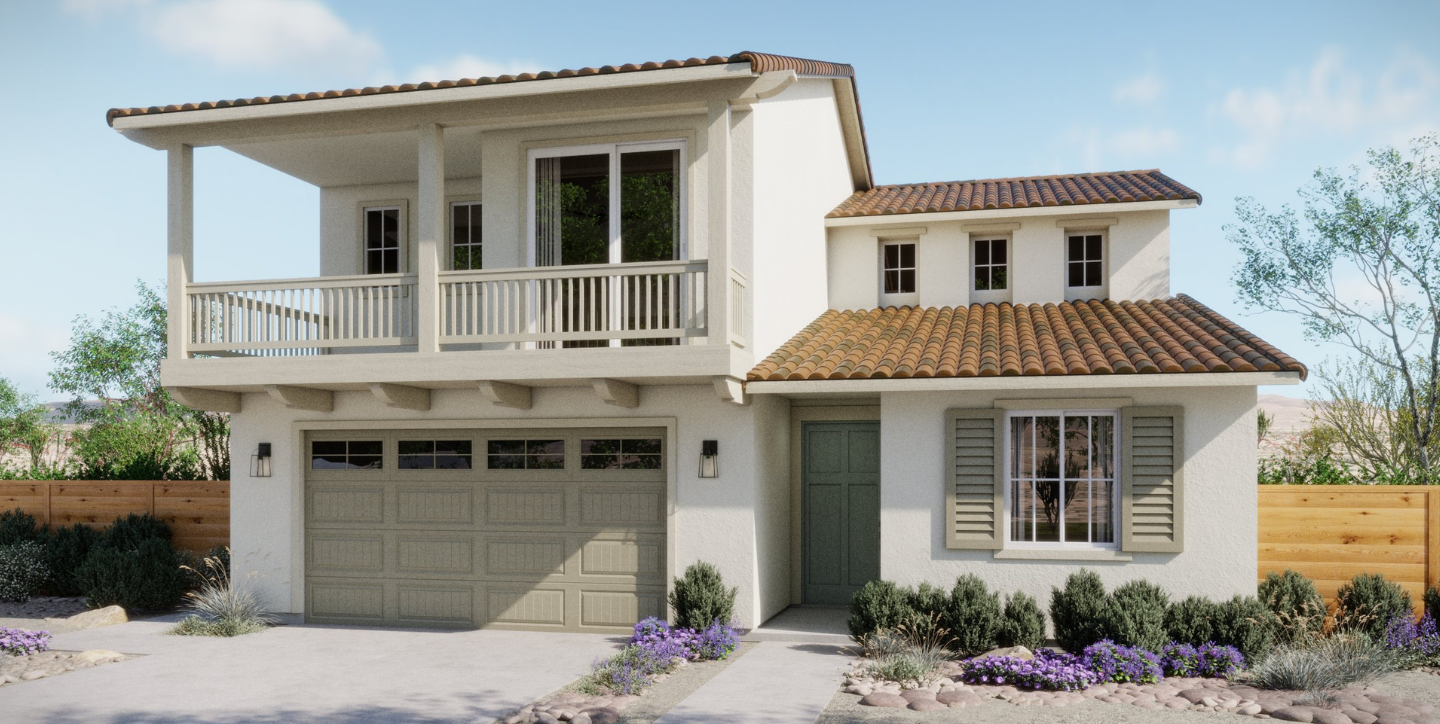Sunset Ridge at Silverwood - Vega Plan 2D - Monterey Exterior Rendering Hero
