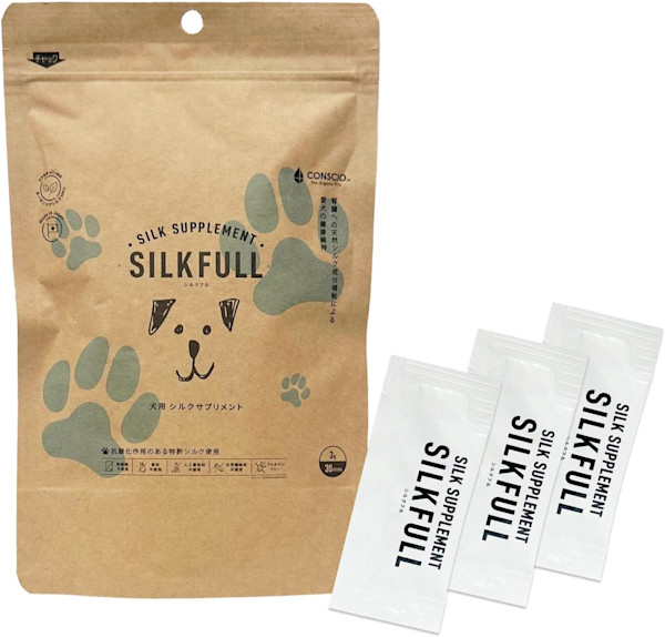 犬用シルクサプリメント「SILKFULL（シルクフル）」のモニターを募集します！