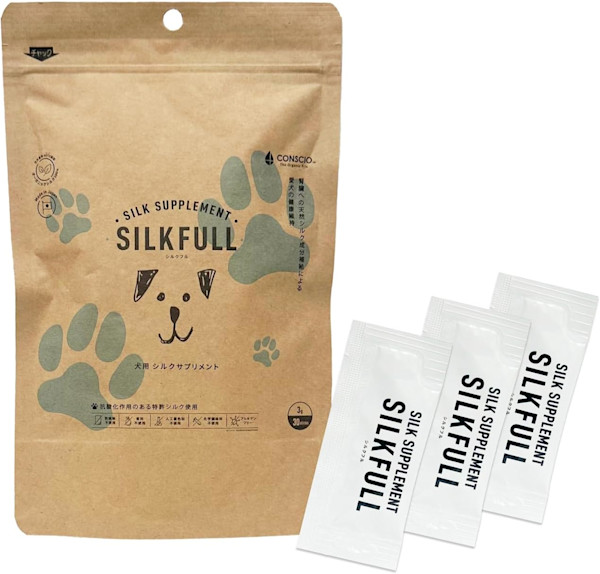 犬用シルクサプリメント「SILKFULL(シルクフル)」のモニターを募集します!