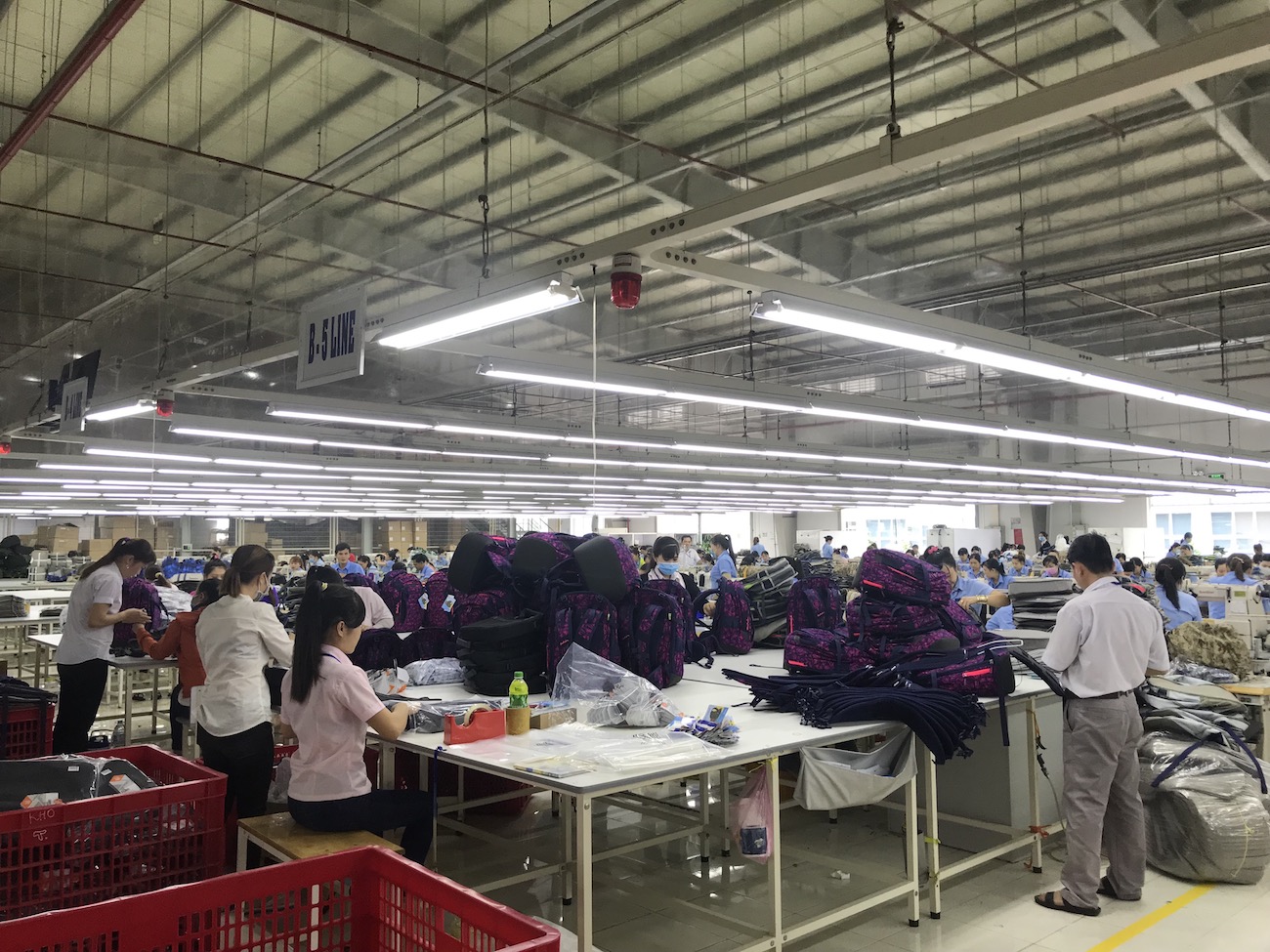 ergobag Produktsionsstätte Vietnam