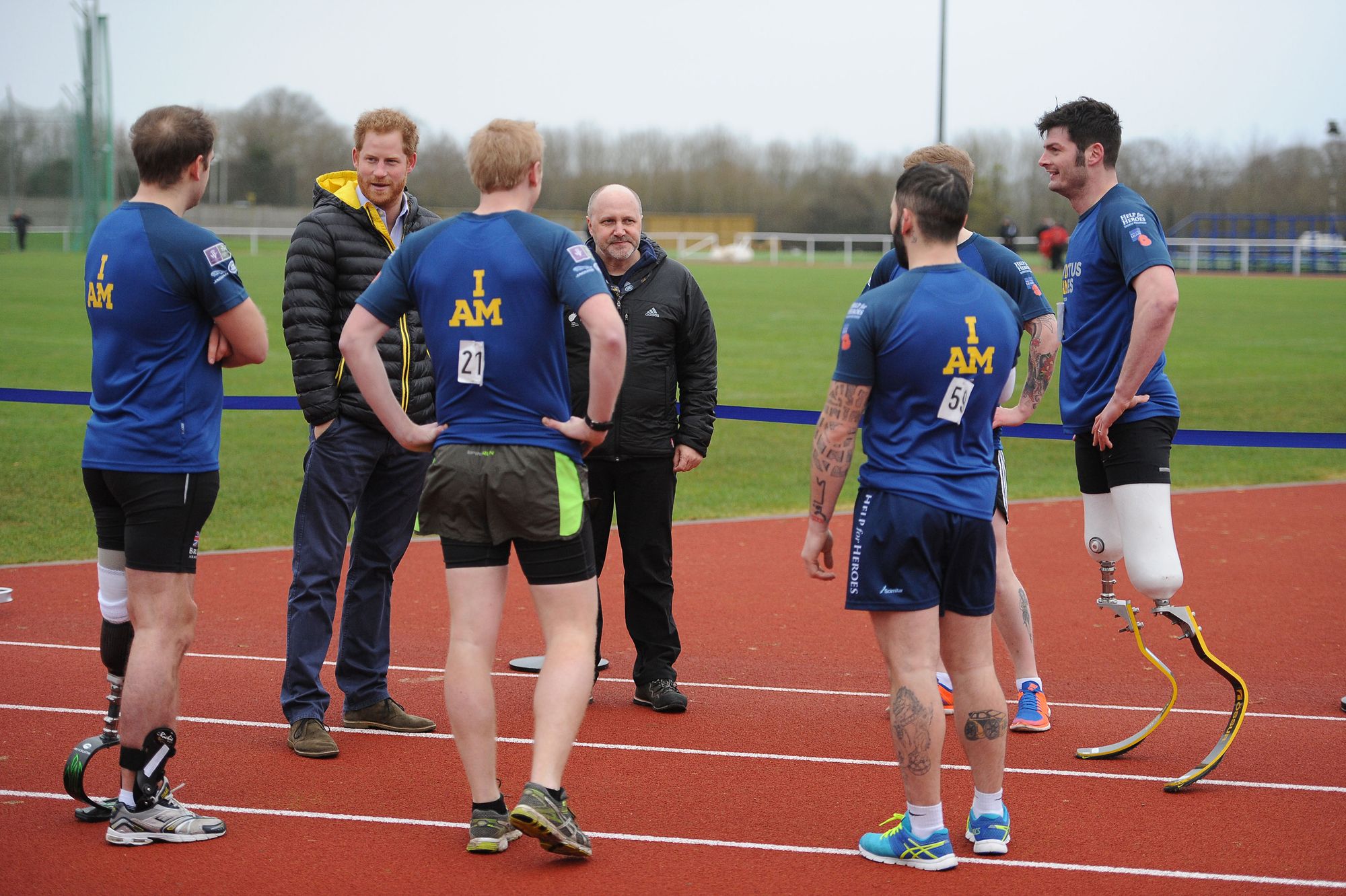 Prince Harry en photos - À Bath, à J-100 de ses Invictus Games