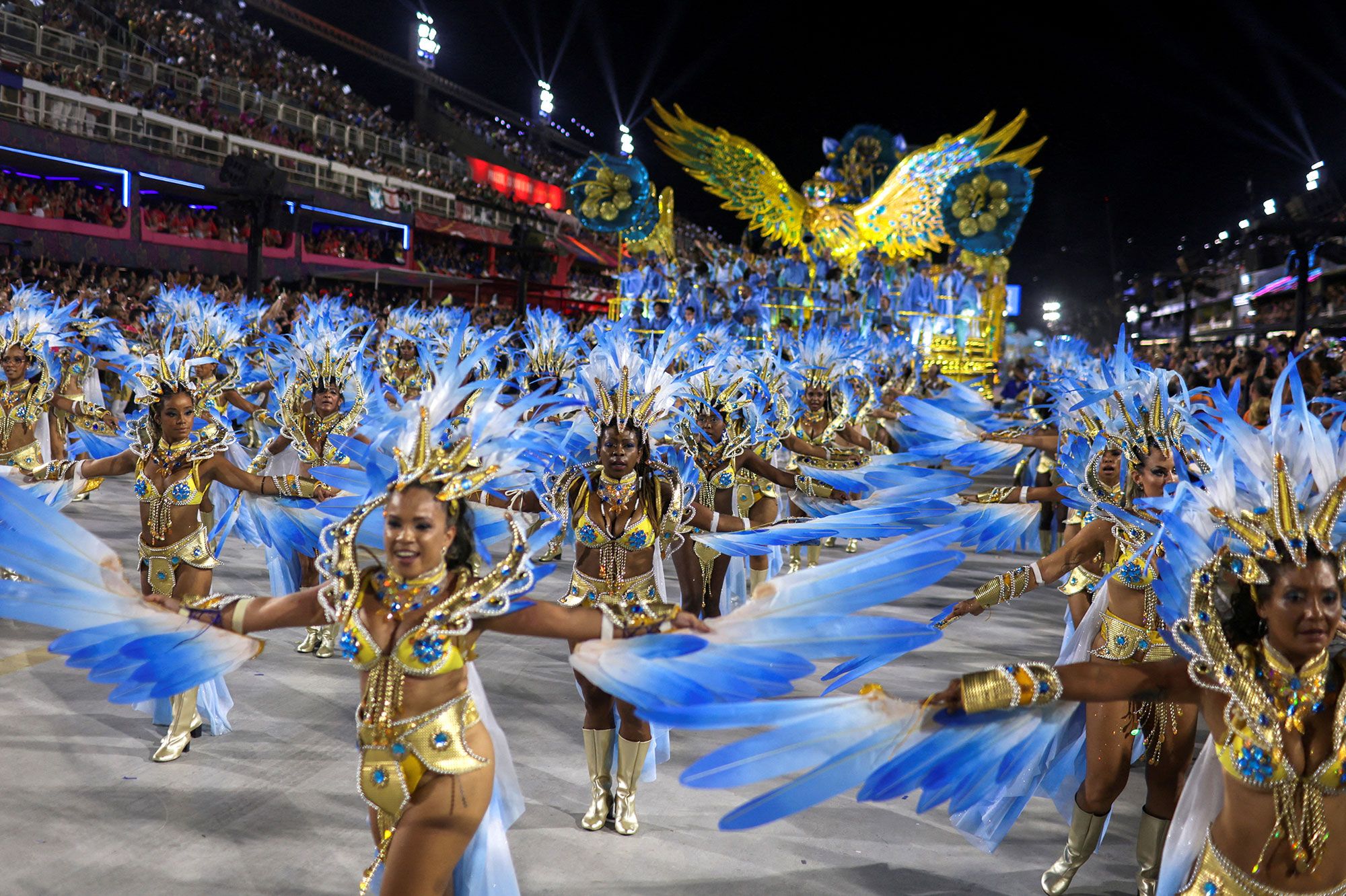 En images : au carnaval de Rio, le bonheur retrouvé