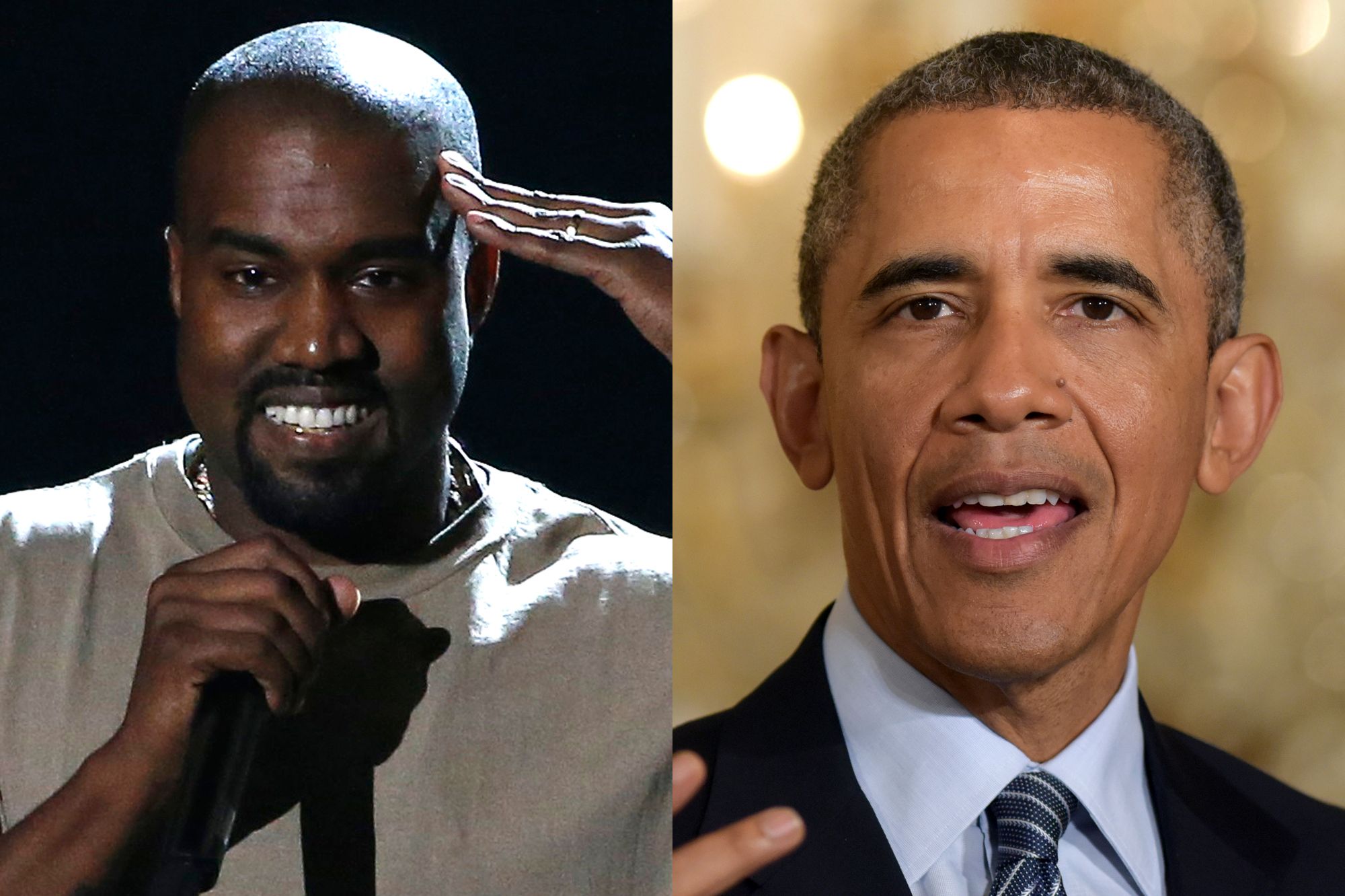 Les (joyeux) conseils de Barack Obama à Kanye West - Pour la ...