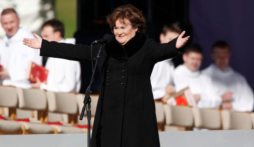 Susan Boyle: un concert pour le pape
