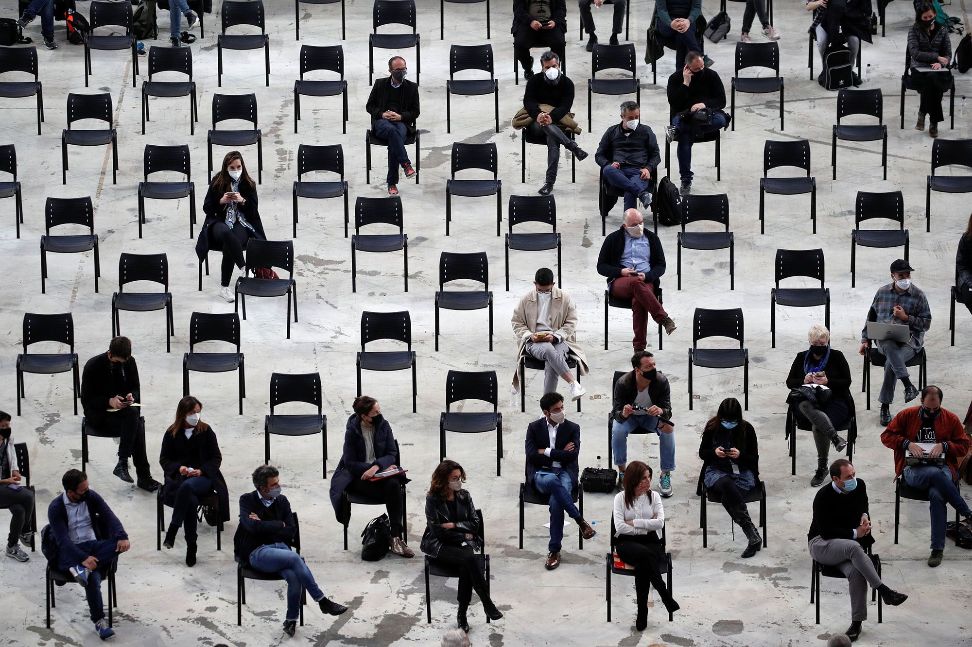 Concert masqué test à Barcelone: 