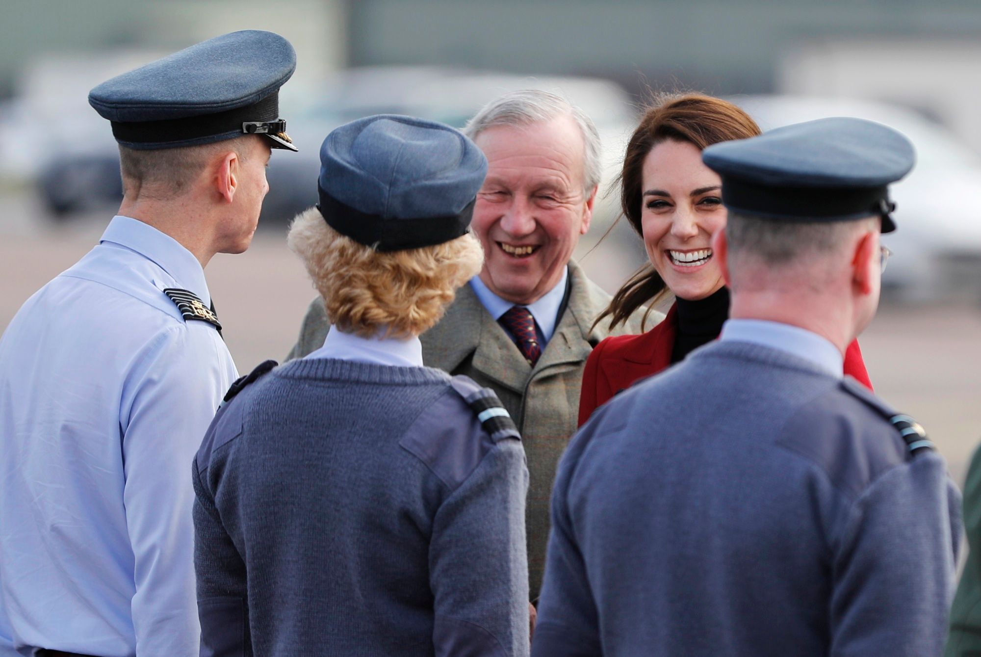 Kate Middleton joue la fille de l’air