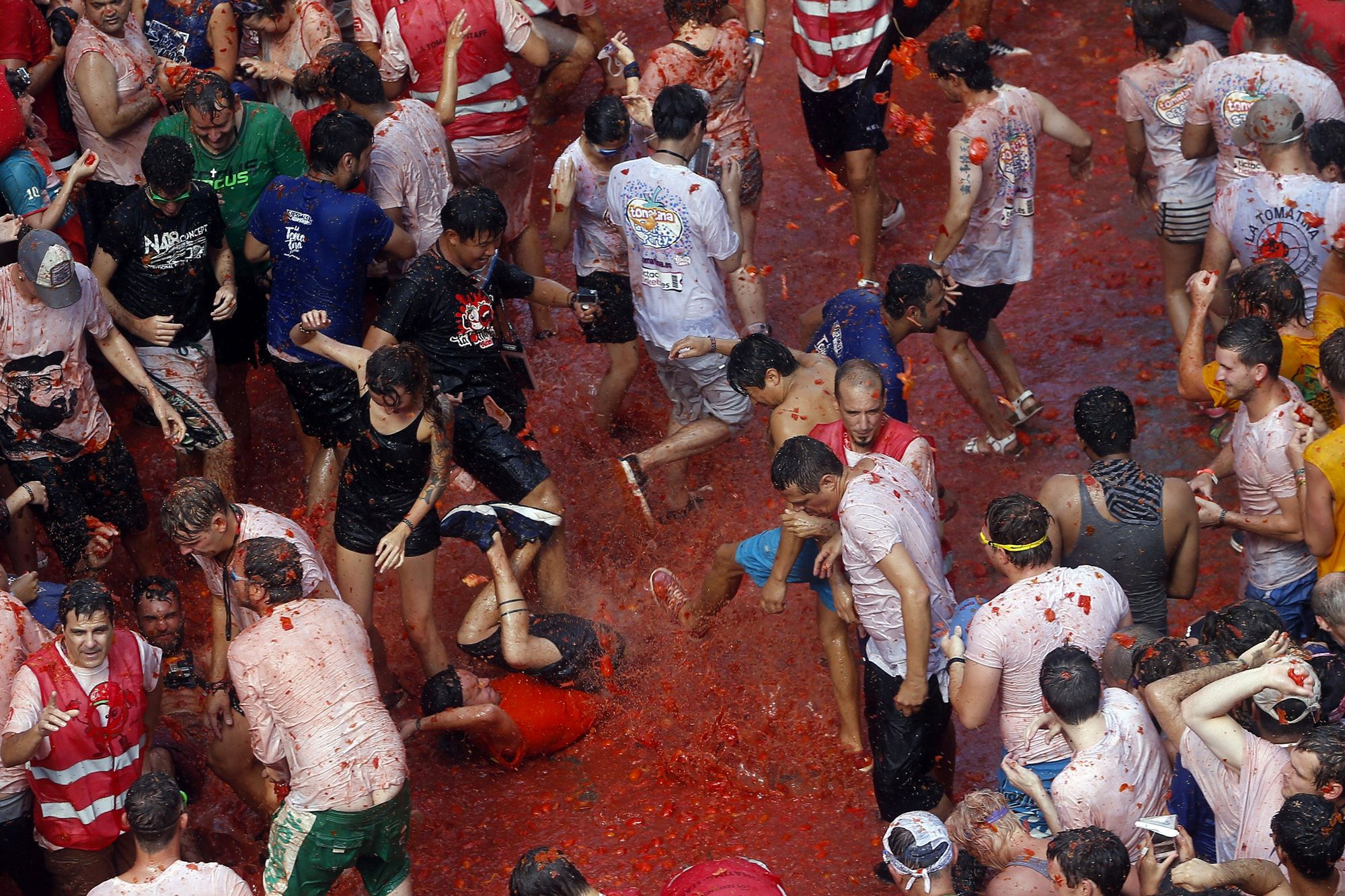 La Tomatina a encore frappé