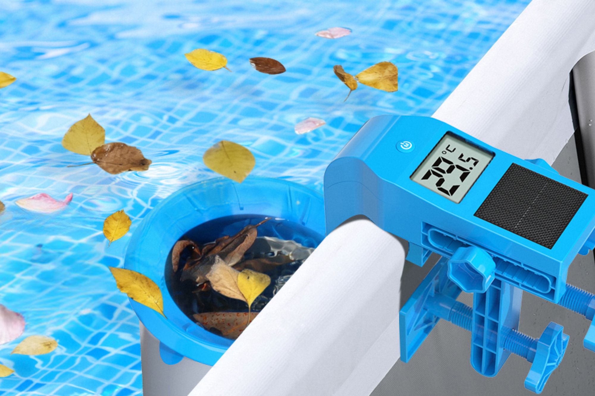 Bien décidé à vider les stocks, ce skimmer piscine hors sol fait un ...