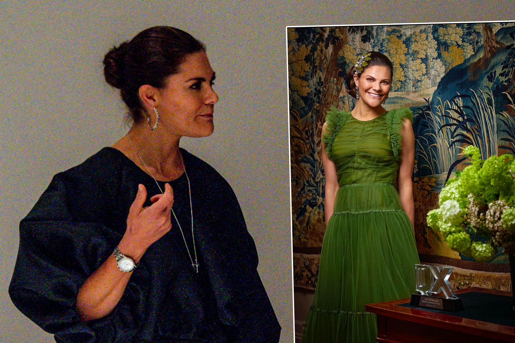 La princesse Victoria de Suède sublime en robe du soir H&M avec son ...
