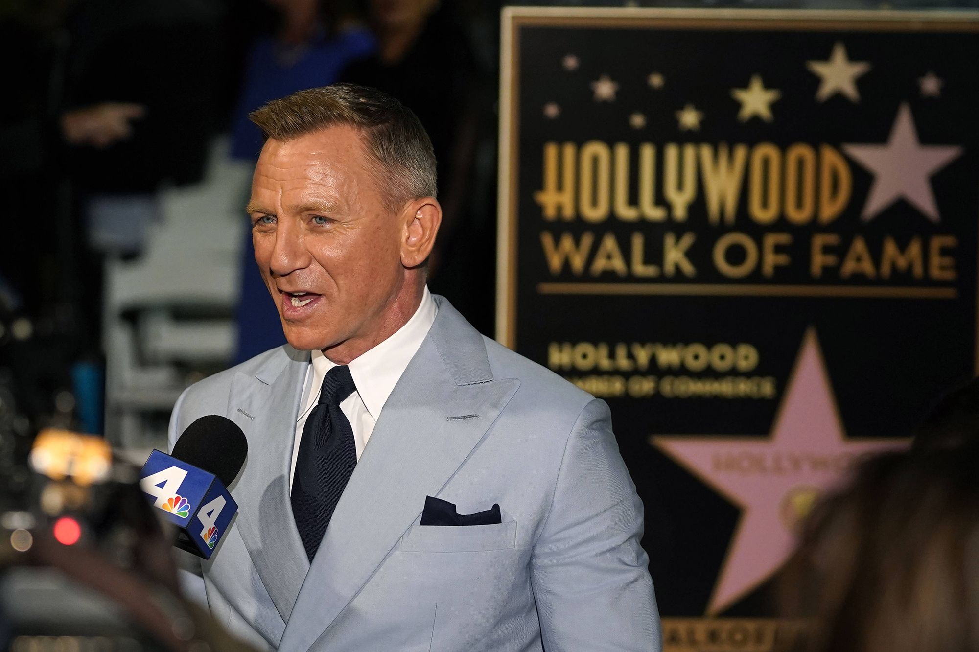Daniel Craig reçoit son étoile sur le Hollywood Walk of Fame