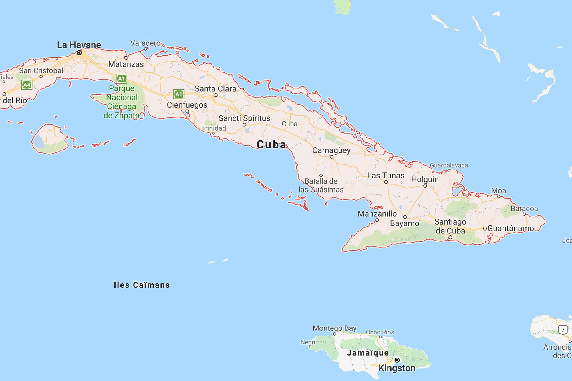Cuba : sept morts dans l'accident d'un car avec des touristes étrangers