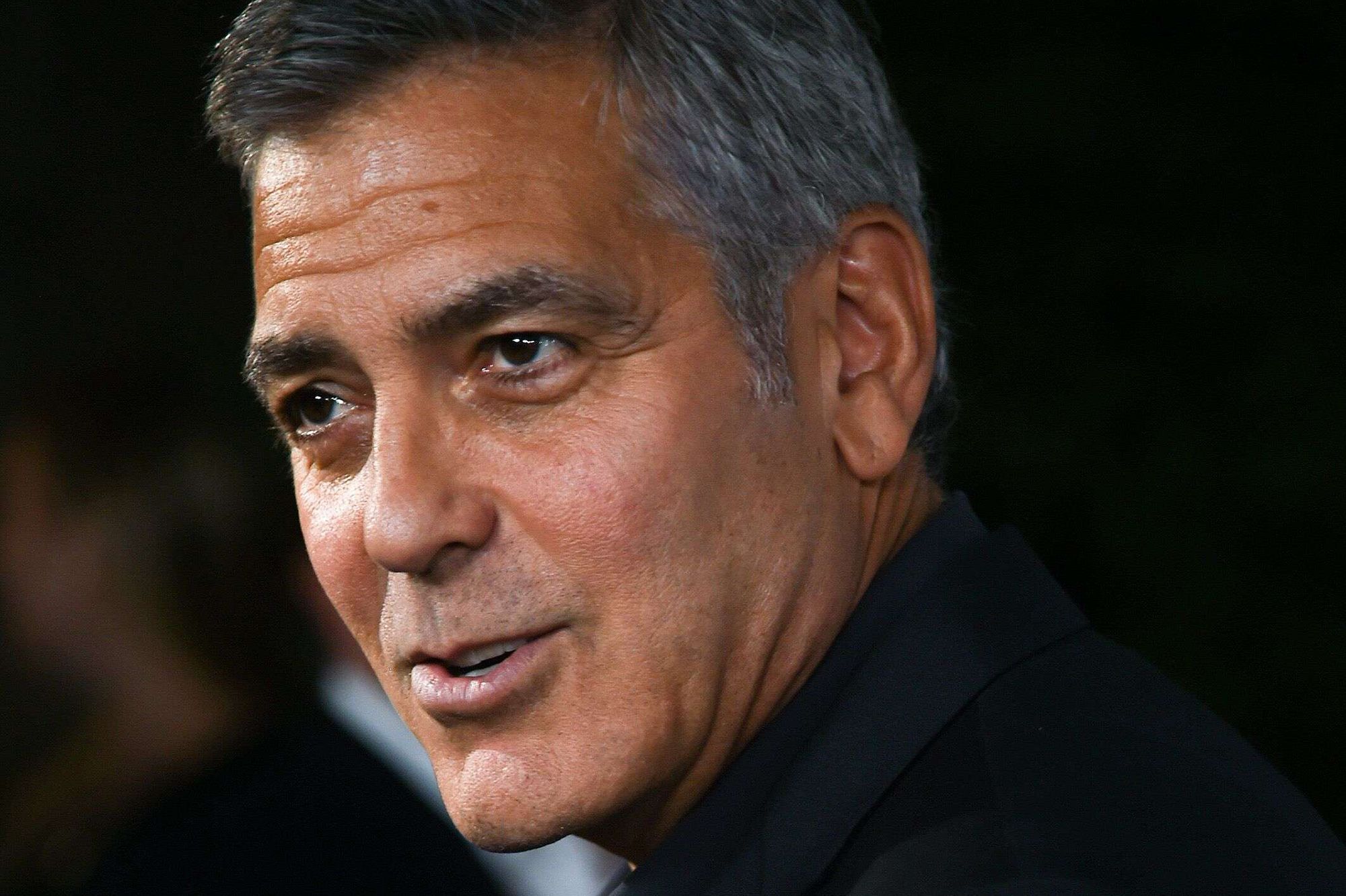 George Clooney, un père anxieux