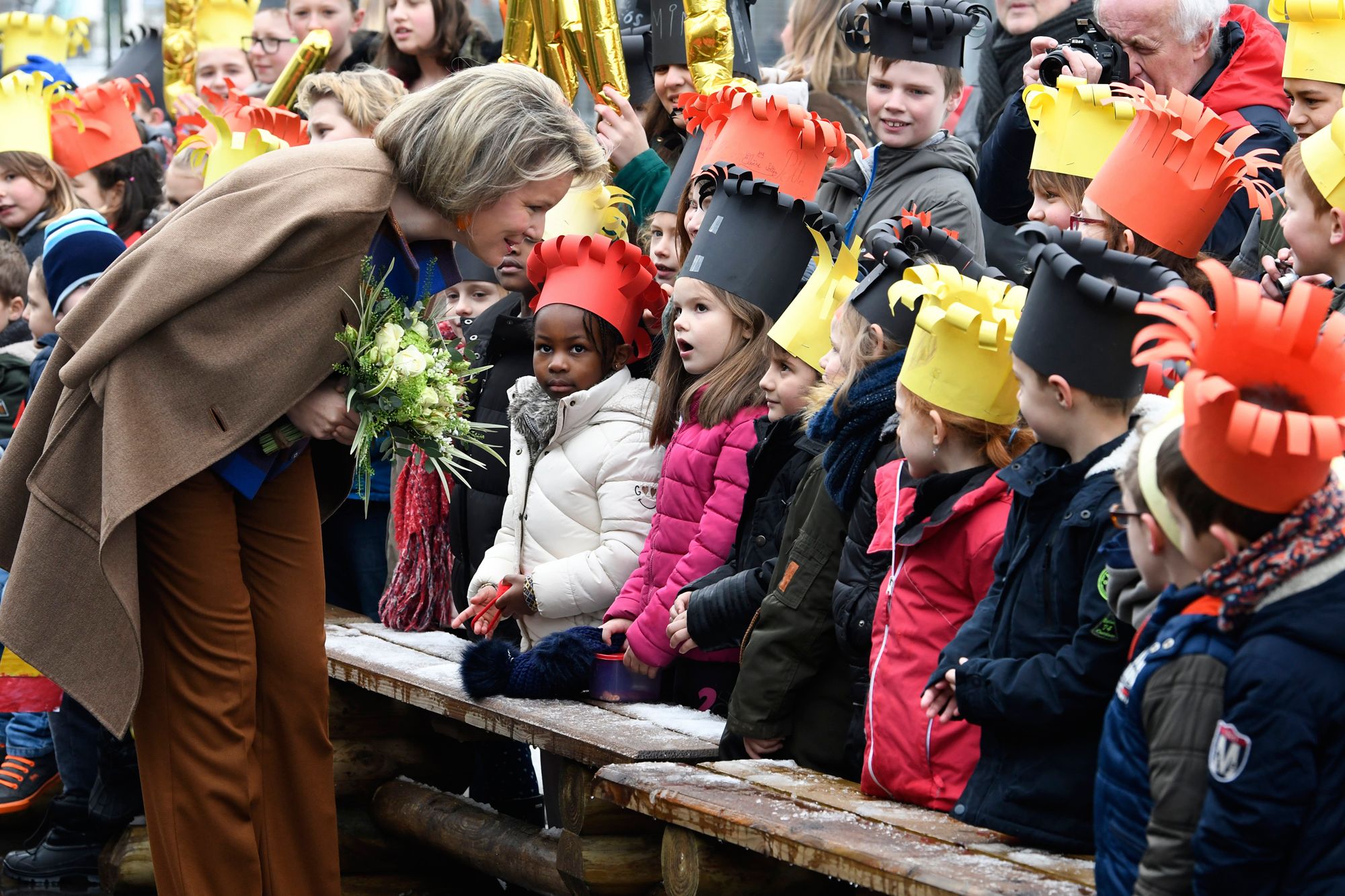 La reine des Belges Mathilde a enchaîné les engagements avant de s ...
