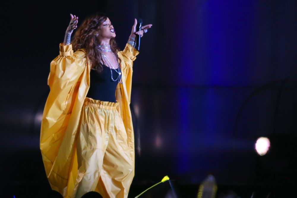 Rihanna enflamme Rio de Janeiro - Devant 85.000 personnes