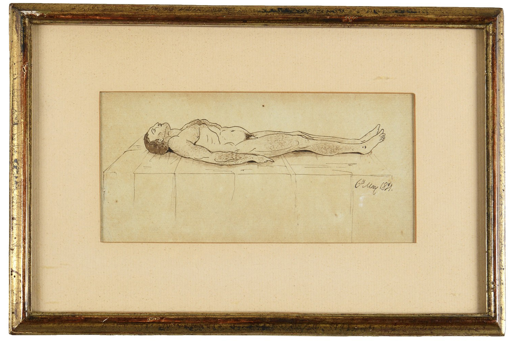 Napoléon sur la table d’autopsie, un extraordinaire dessin en vente ...
