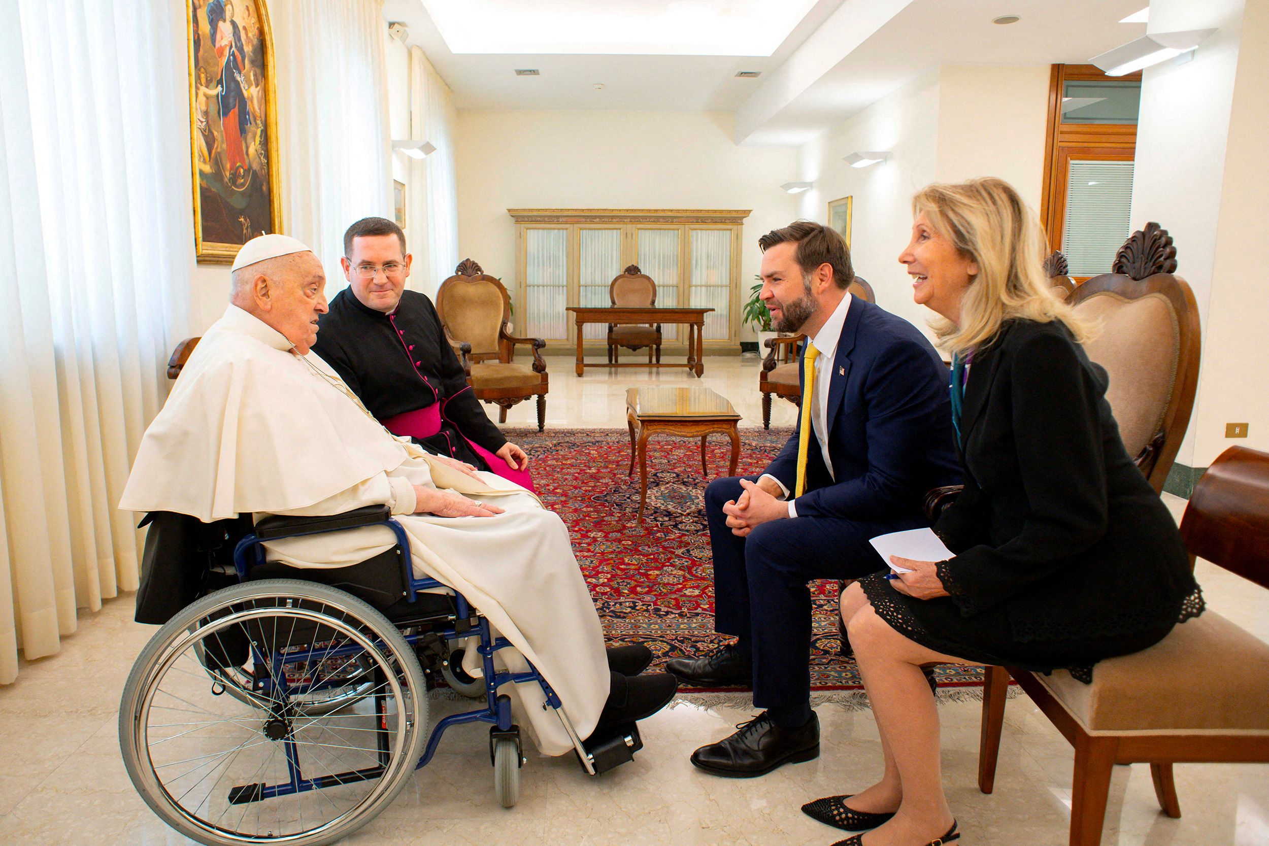 La dernière apparition du pape François en images : sa rencontre avec J ...