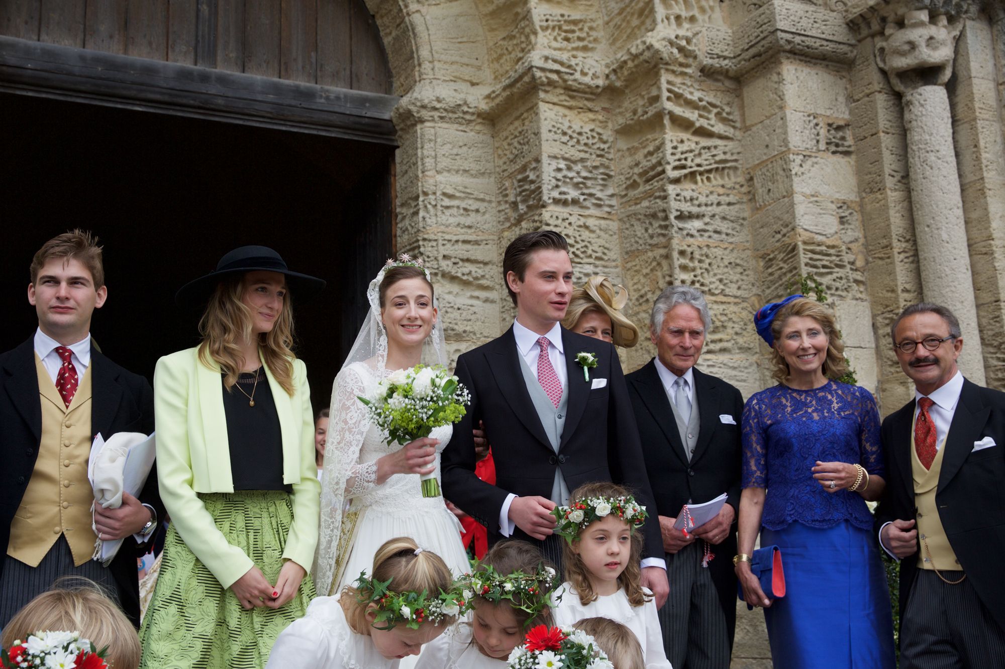 Caroline von Neipperg et Philippe de Limburg Stirum - Noces comtales à ...