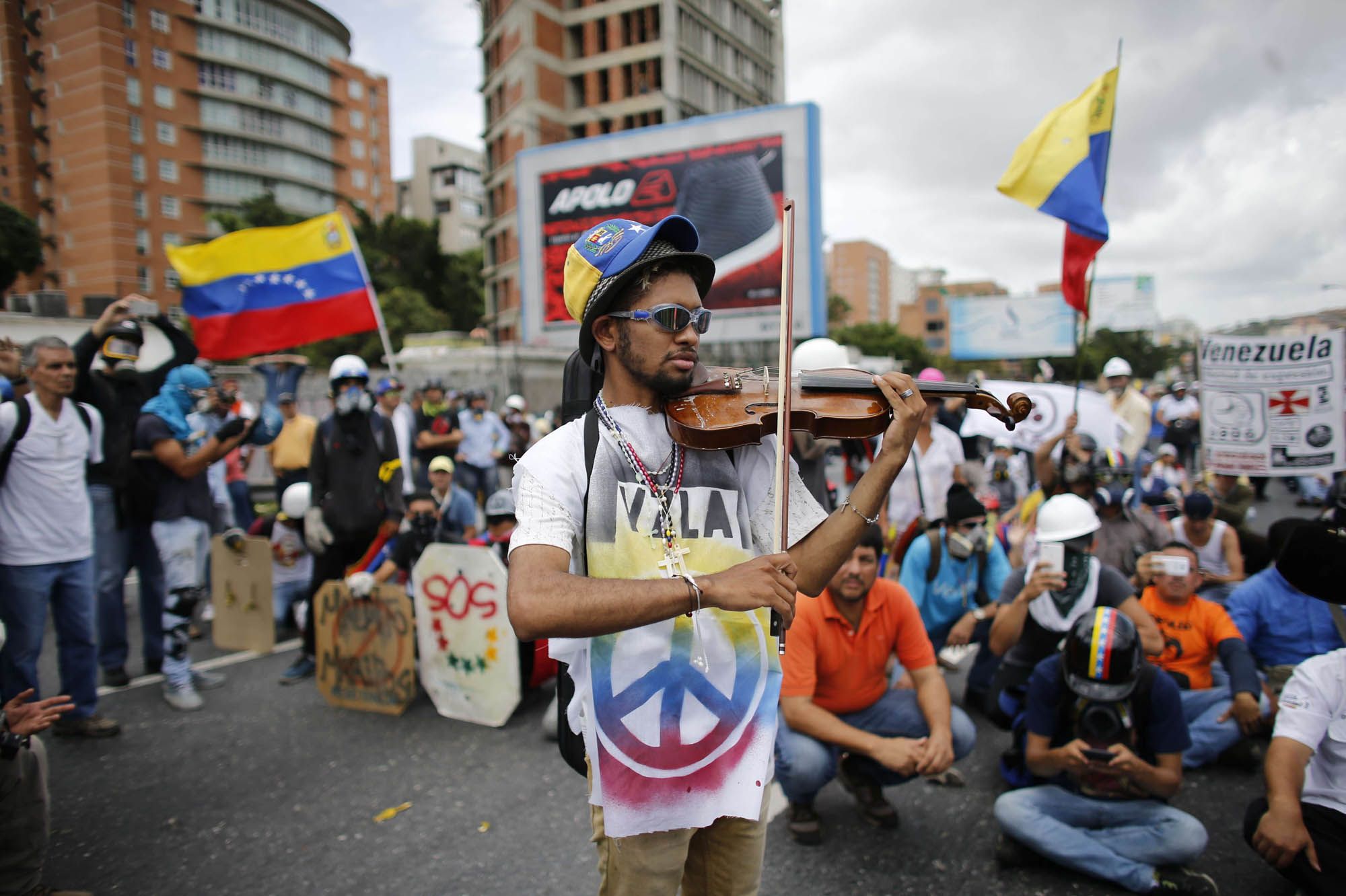 Venezuela : un violon contre la répression, le combat de Wuilly Arteaga