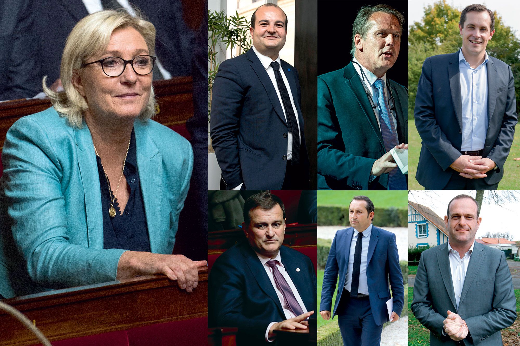 La nouvelle garde rapprochée de Marine Le Pen