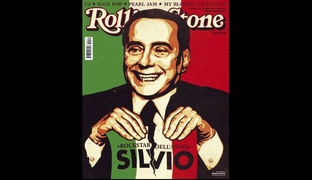 Berlusconi rock star malgré lui