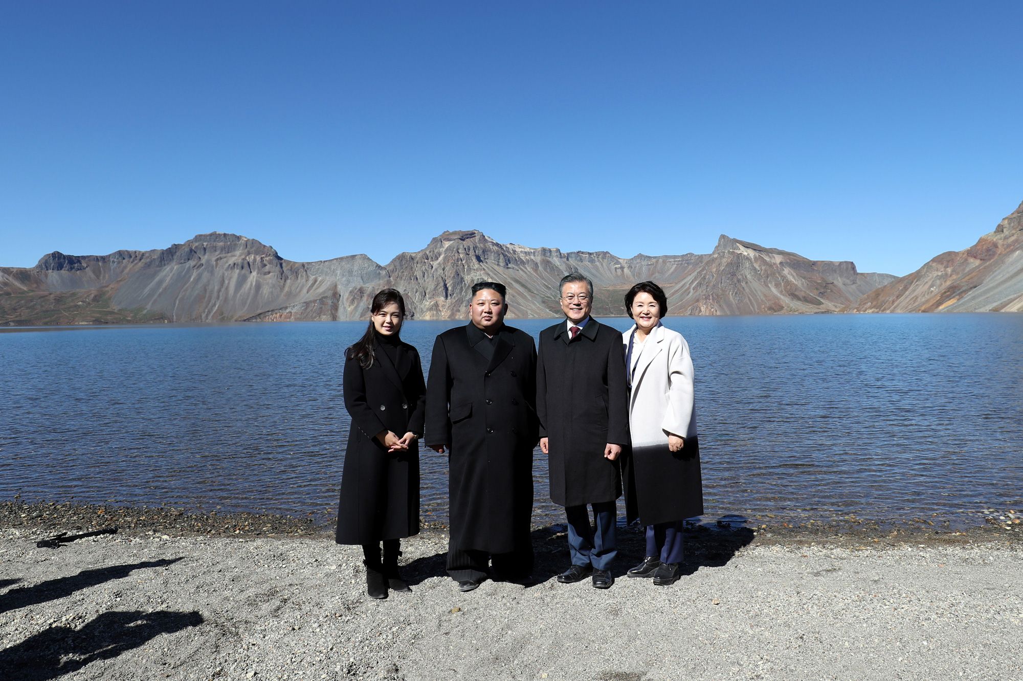 Kim Jong Un et Moon Jae-in unis dans le berceau spirituel de la Nation ...
