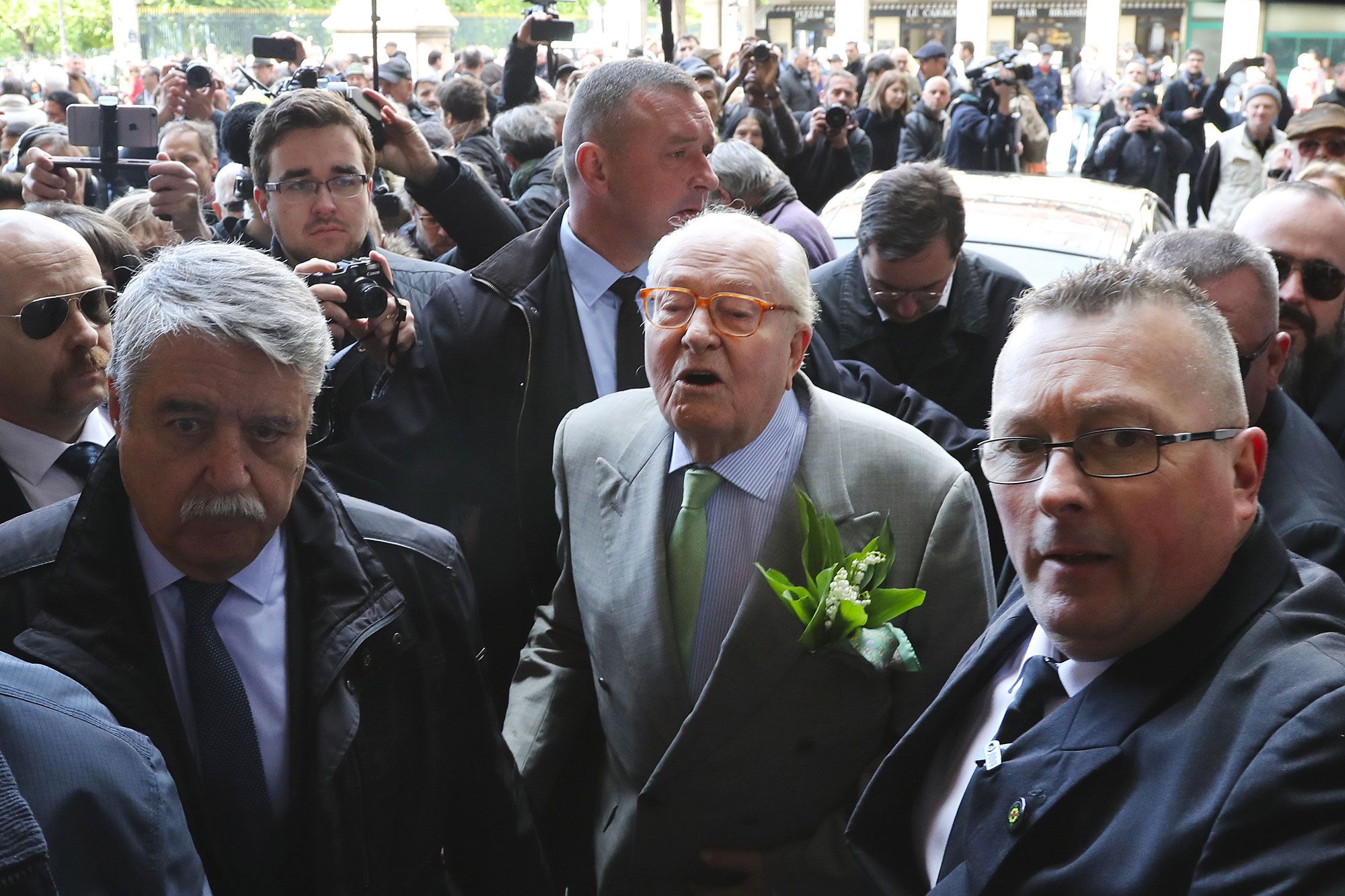 Jean-Marie Le Pen est rentré chez lui
