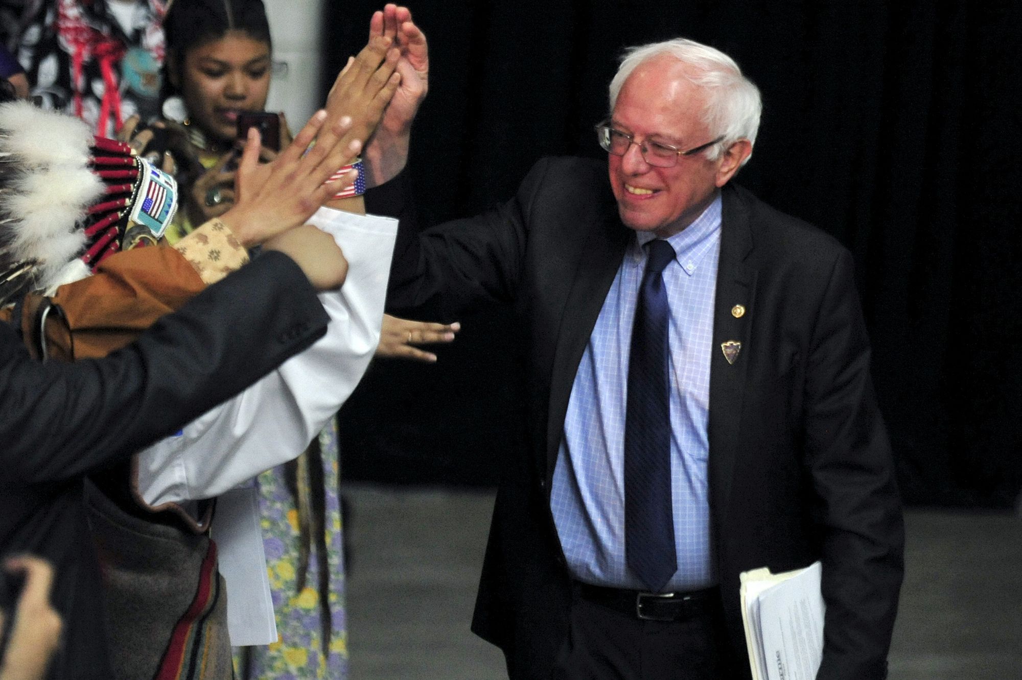 Primaires démocrates: Bernie Sanders emporte trois Etats