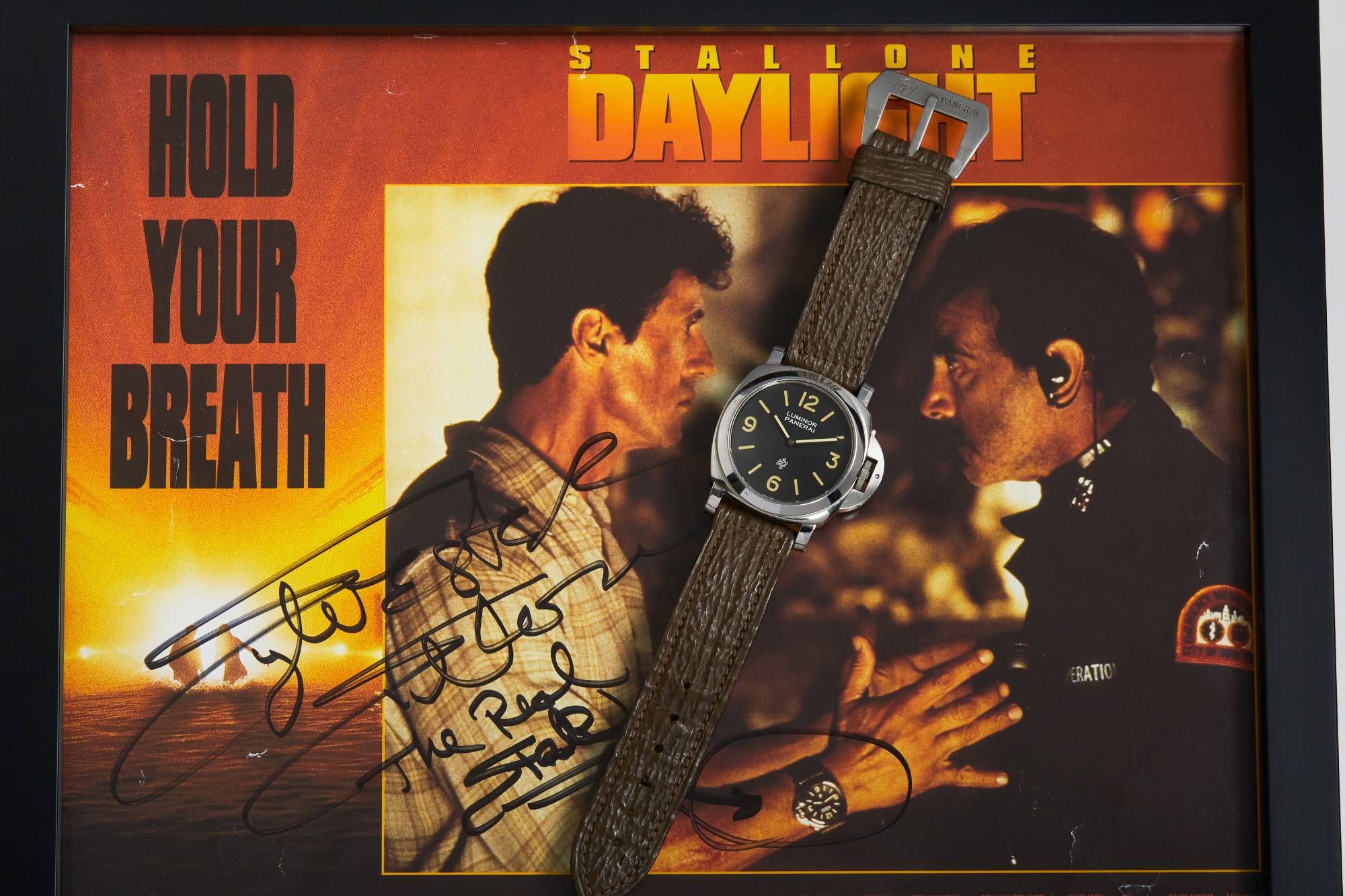 La montre Panerai portée par Stallone bat des records