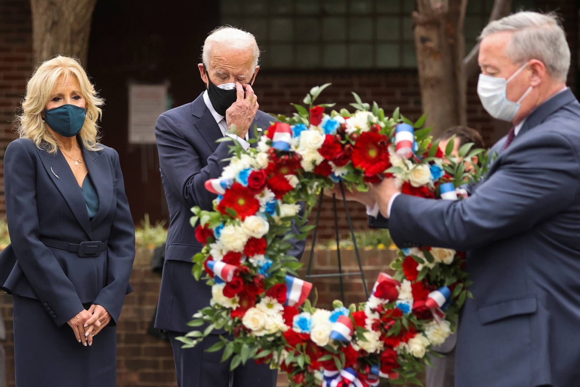 Jill et Joe Biden, première sortie solennelle pour le 11-Novembre