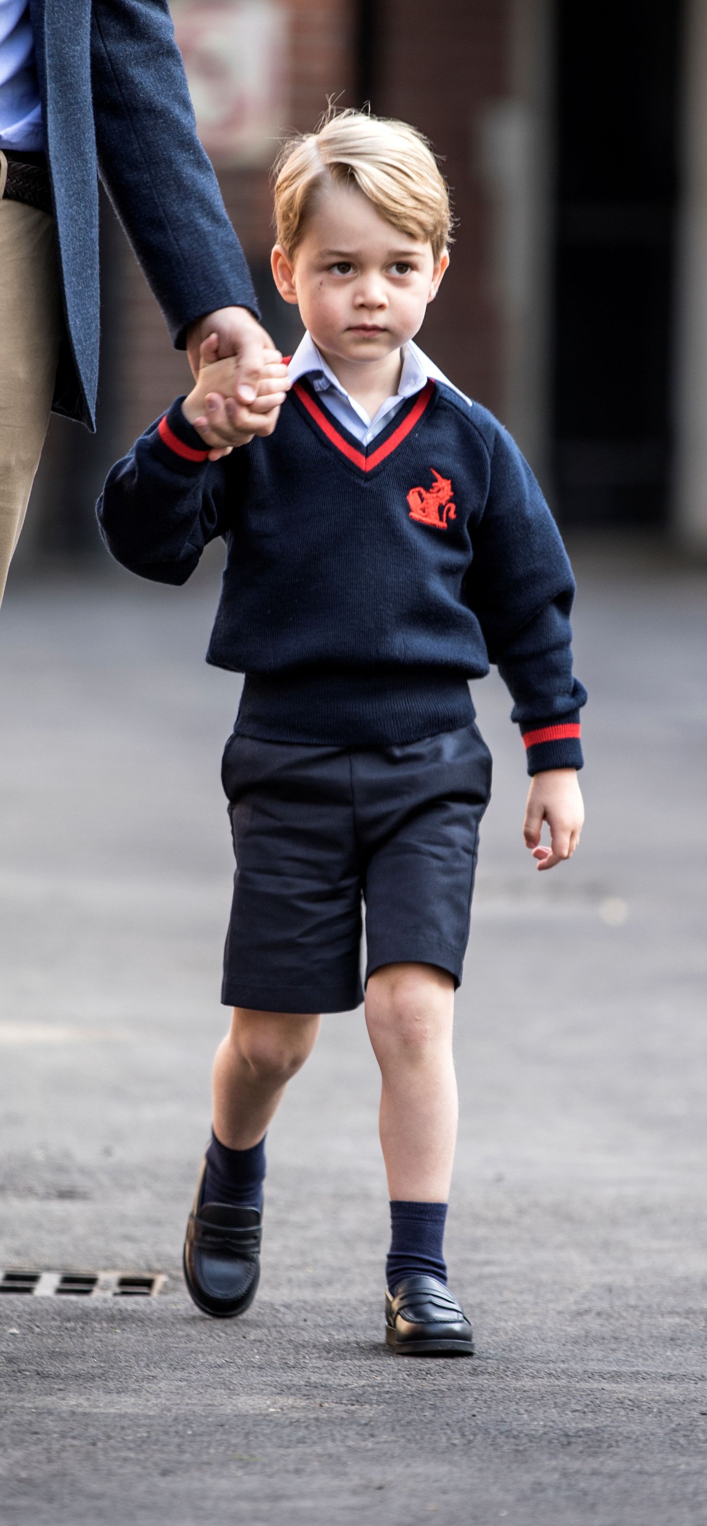 Le prince George a fait sa première rentrée à l'école… sans Kate Middleton