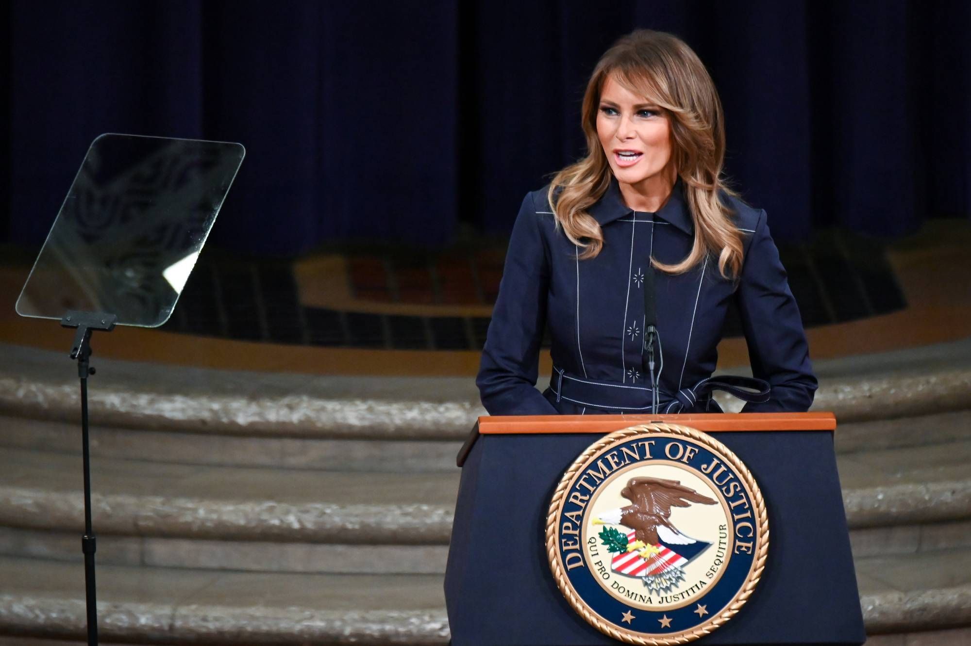 Melania Trump parle du coronavirus pour la première fois