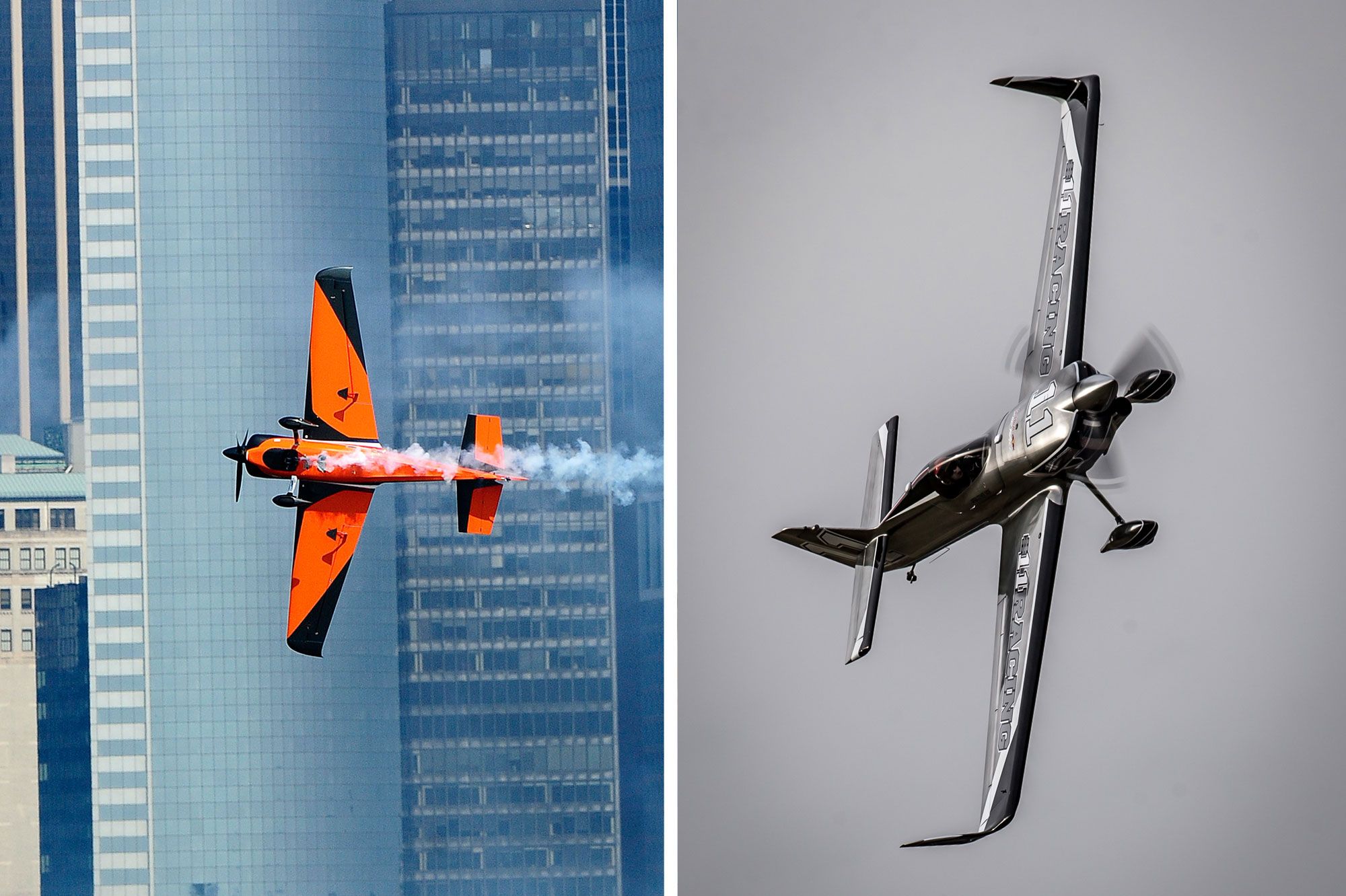 Red Bull Air Race : Nicolas Ivanoff et Mika Brageot se battent 