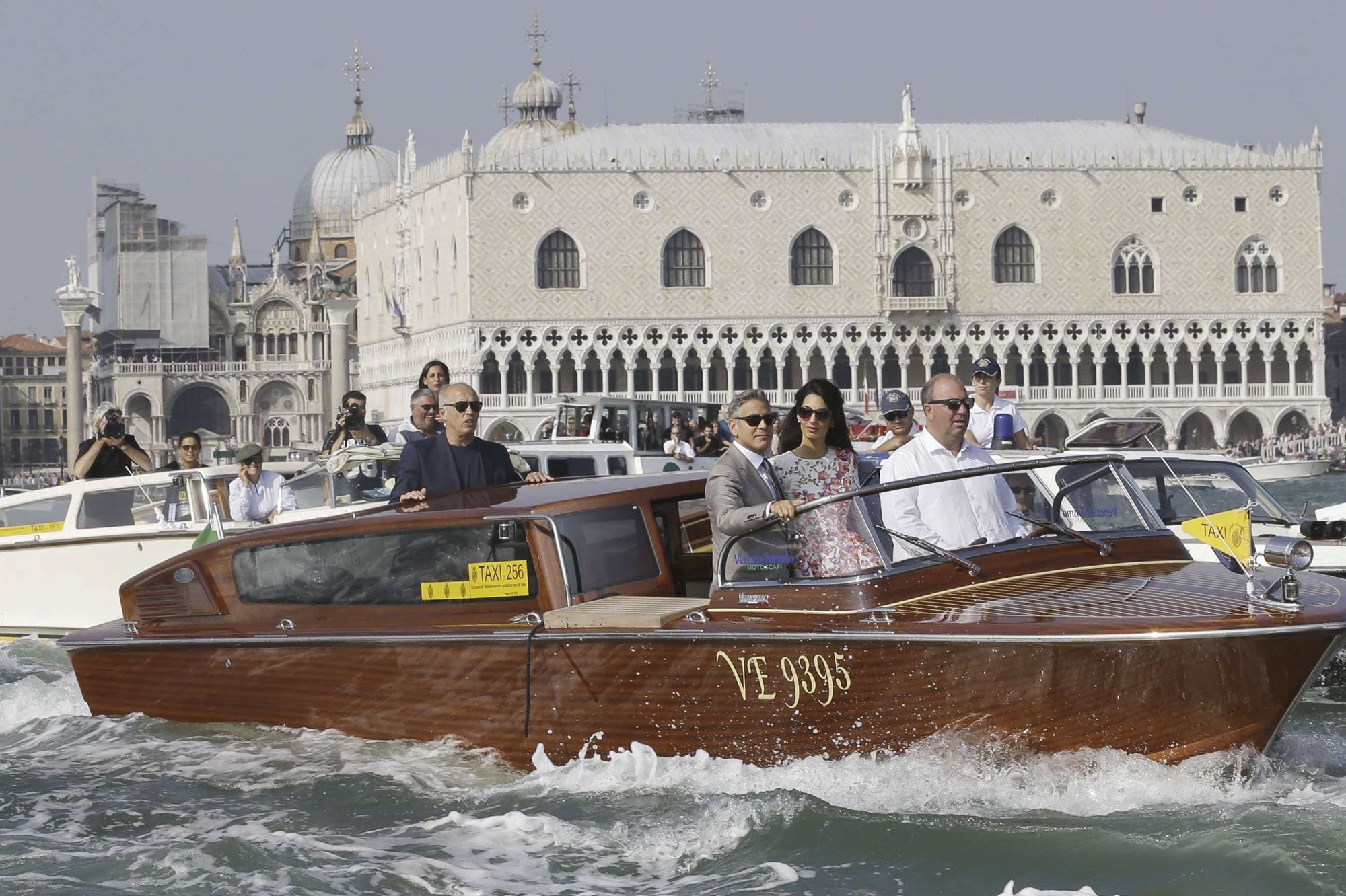 Dans le sillage de George et Amal - Venise