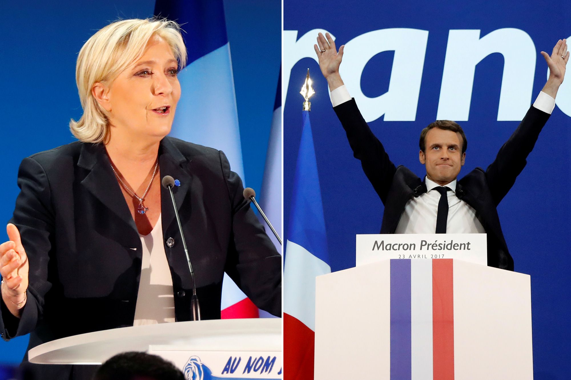 Macron accepte de débattre face à Le Pen