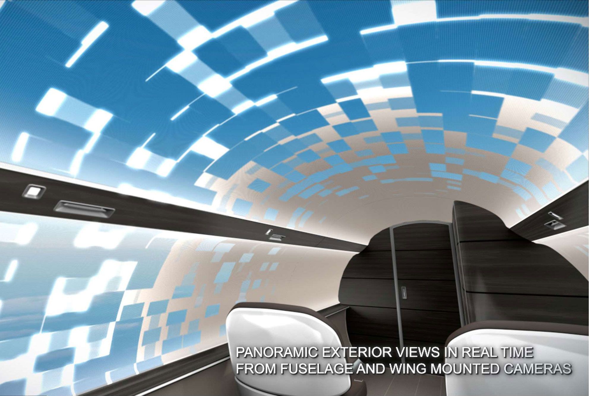 L’Ixion, un avion futuriste sans hublot - Innovation