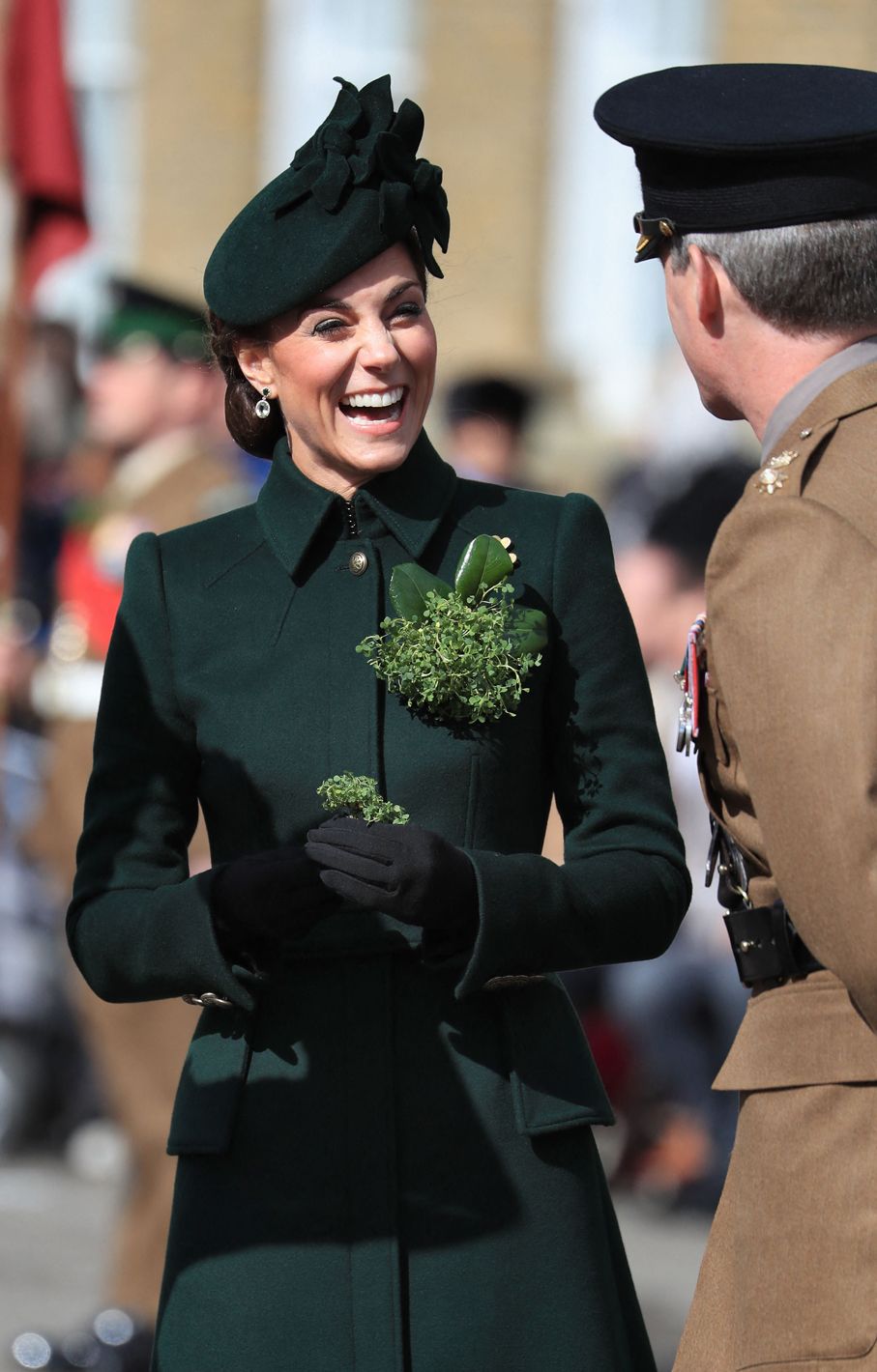 Kate Middleton, radieuse en Alexander McQueen pour fêter la Saint-Patrick