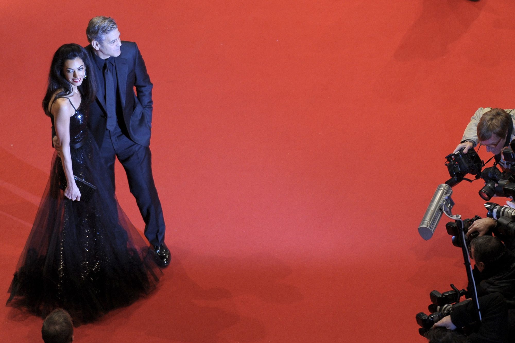 Berlinale 2016: George et Amal Clooney sur le tapis rouge