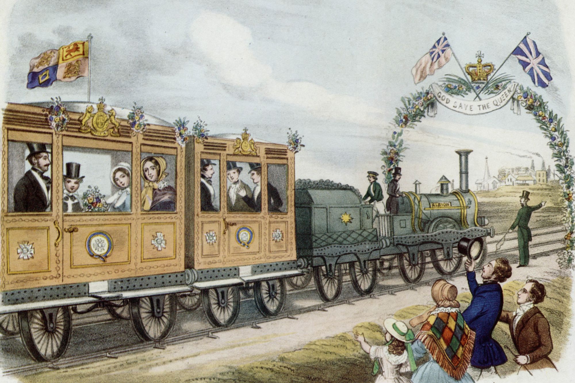 Il y a 175 ans, la reine Victoria prenait le train pour la première fois