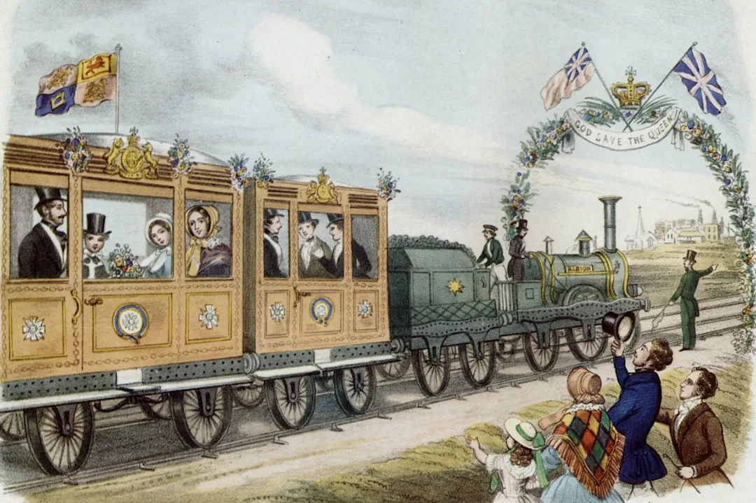 Cow Girl Royle High Il y a 175 ans, la reine Victoria prenait le train pour la première fois