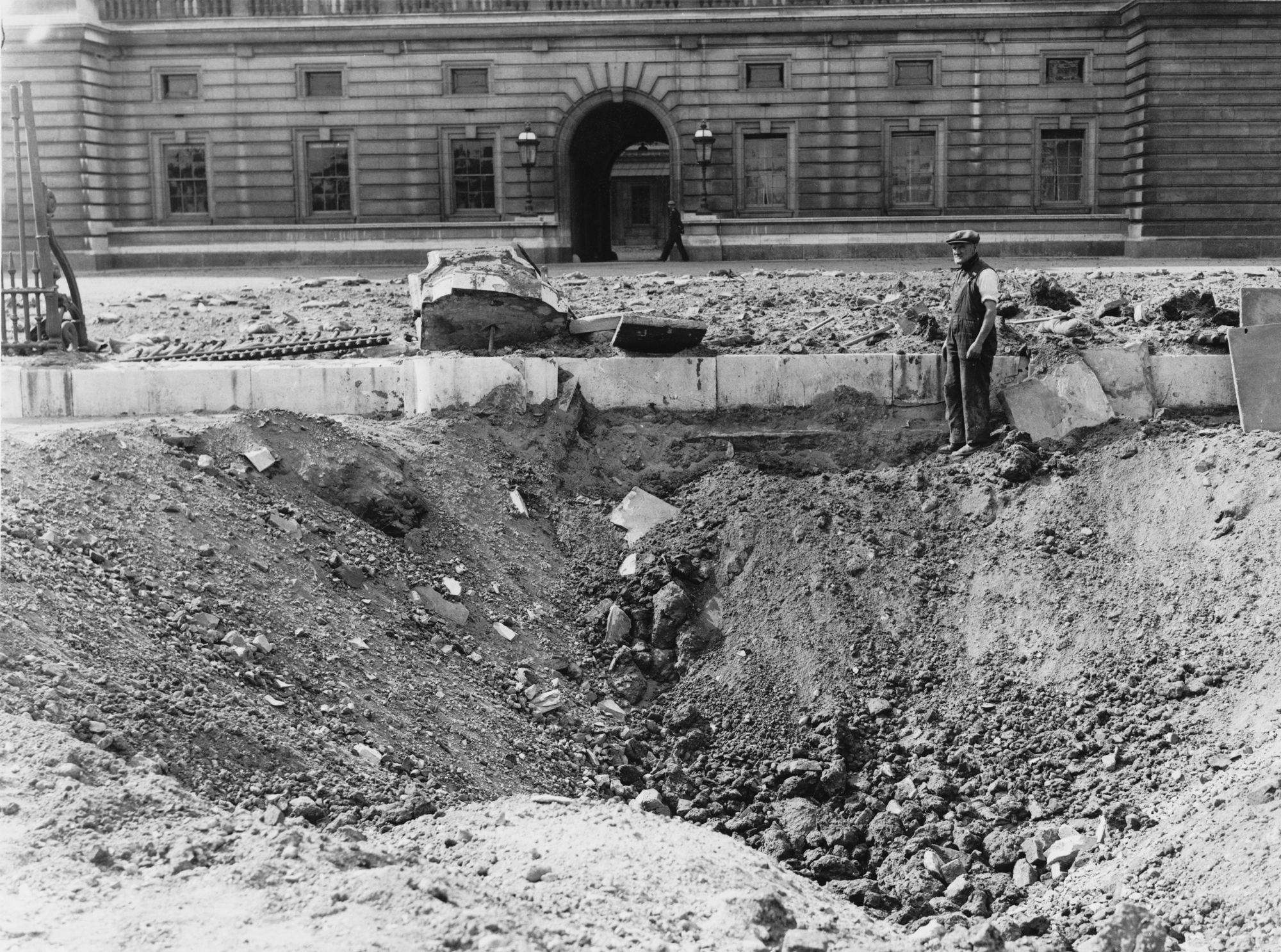 Il y a 80 ans, le Palais de Buckingham était bombardé
