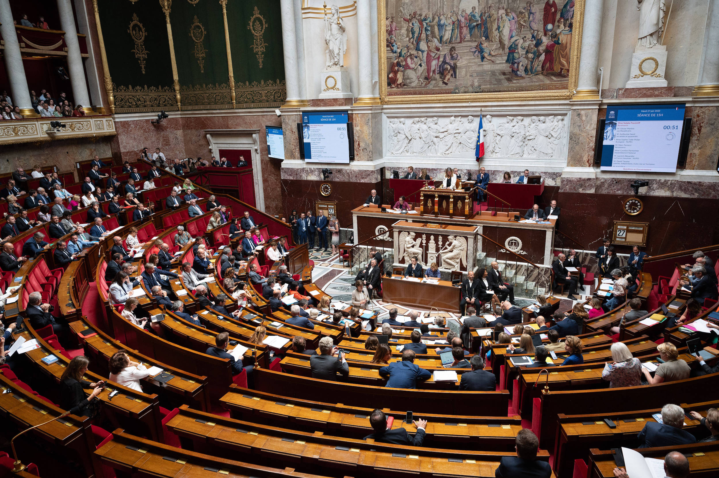 Le tableau d'honneur de l'Assemblée : les cancres et les premiers de la ...