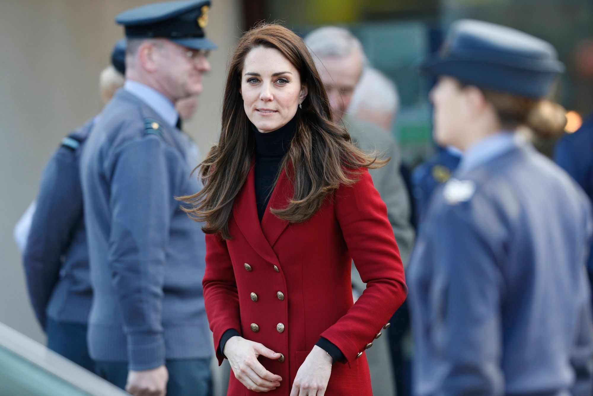 Kate Middleton joue la fille de l’air