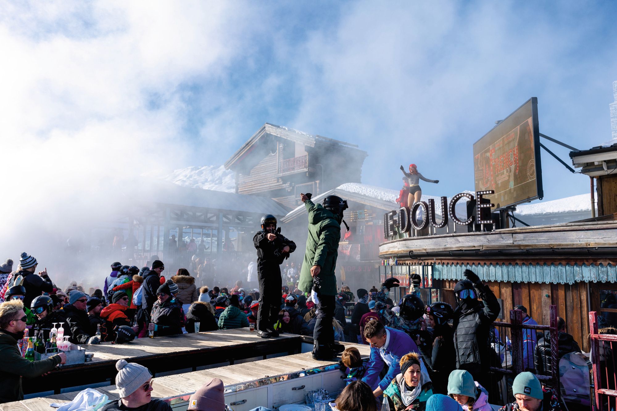 Le concept Folie douce : ski, soleil et clubbing