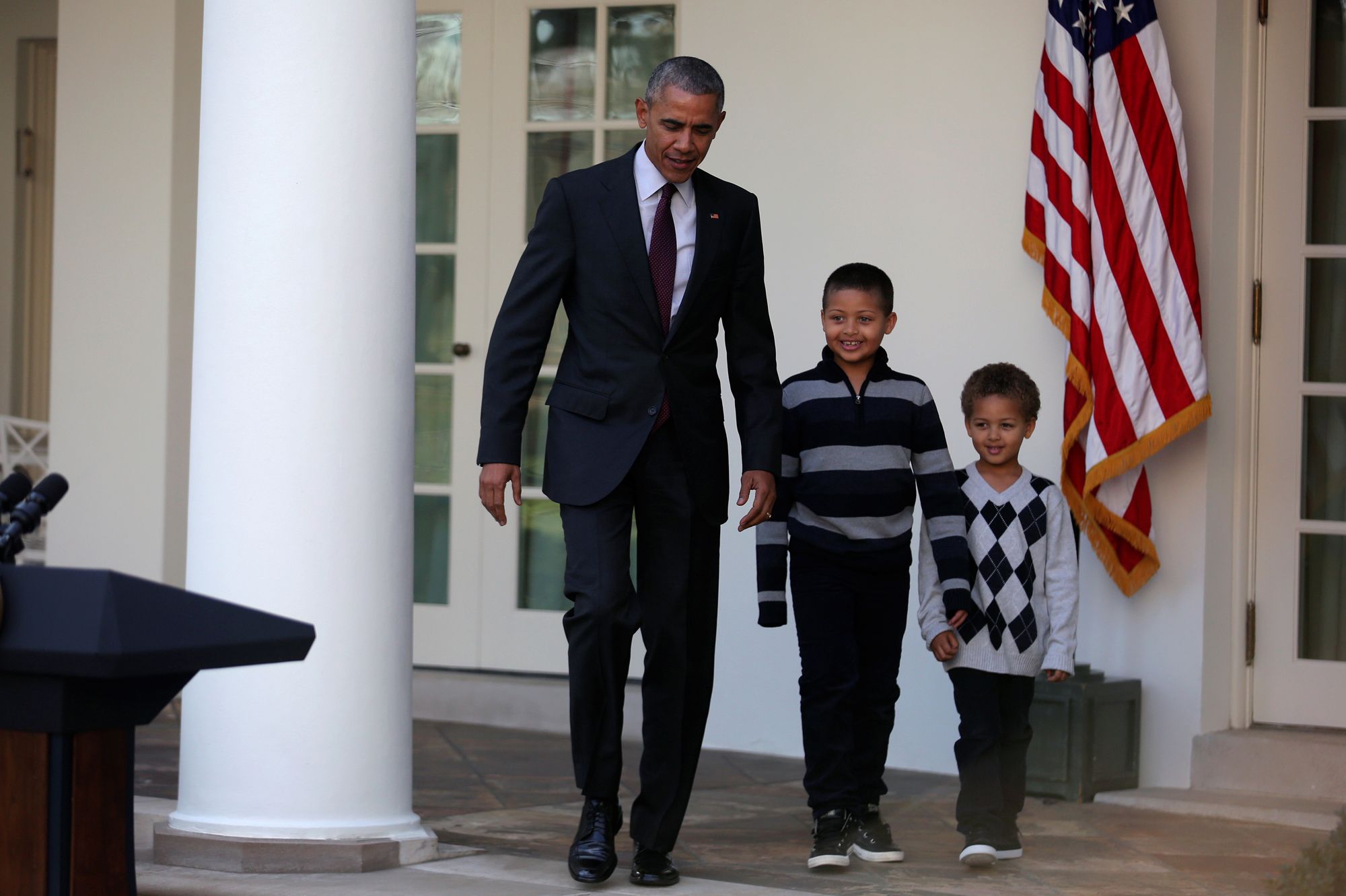 Barack Obama a gracié sa dernière dinde pour Thanksgiving